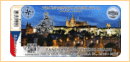 č. 306 - 700. výročí narození Karla IV. 1316 - 2016, Panorama Pražského hradu