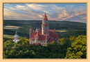 No. 171 - Bouzov - hrad - boční pohled